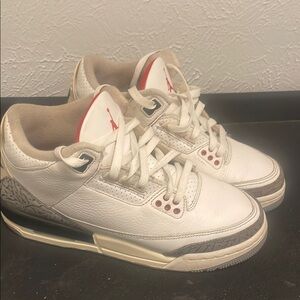 Air Jordan Sneakers with Red Interior